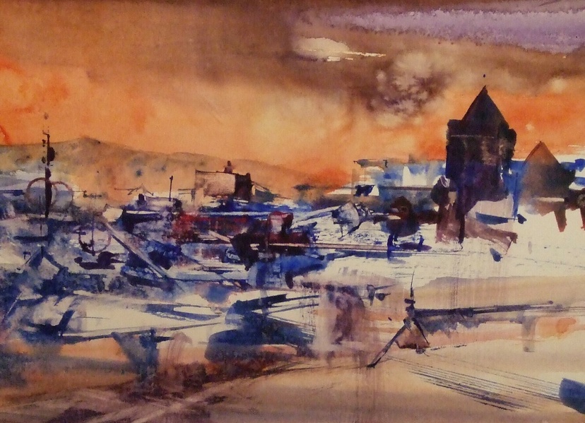 Soir sur la ville