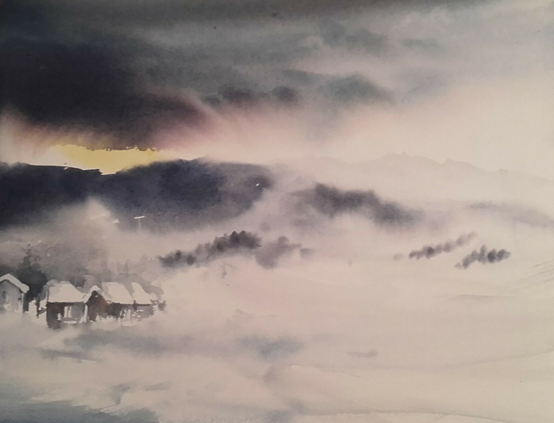 Piémont vosgien   Les gris colorés